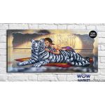 Картина вишита бісером Загадки Єгипту від Пушки Наталії