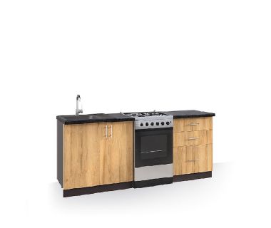 Комплект кухни низ Фиоре / Fiore 1,4 Київський Стандарт