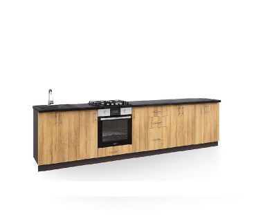 Комплект кухни низ Фиоре / Fiore 3,4 Київський Стандарт