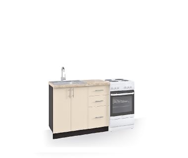 Комплект кухни низ Фиоре / Fiore 1,0 Київський Стандарт