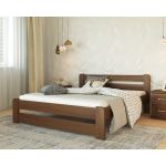 Деревянная кровать Лира Лев из массива бука, цвета на выбор