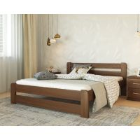 Деревянная кровать Лира Лев из массива бука, цвета на выбор