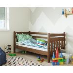 Умка-1 детская односпальная кровать из массива бука, цвета на выбор