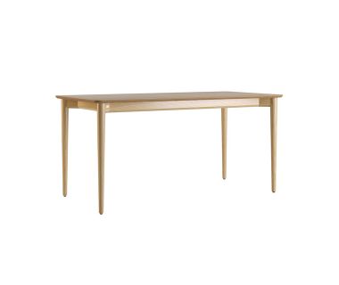 Стіл розкладний дизайнерський Silva (Сільва) з дерева 160+40 x 80 натуральний ясен