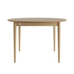 Стол раскладной Eclipse (Эклипс) d-120+40 натуральный ясень