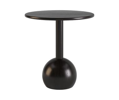 Столик кофейный дизайнерский Bolla (Бола) эксклюзив черный черный