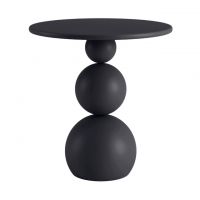 Столик кофейный дизайнерский Bolla (Бола) эксклюзив 2 антрацит RAL 7016 МДФ