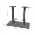Опора для столу Quadro Double h-725 450х900 / 8 мм чорна