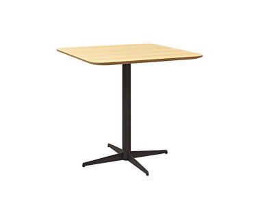 Дизайнерський стильний стіл Spring в шпоні натуральний дуб 80х80, преміум, ручна робота