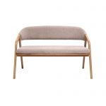 Диванчик Otis натуральний дуб / Lago 08, преміум, ручна робота