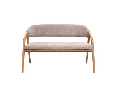 Диванчик Otis натуральний дуб / Lago 08, преміум, ручна робота