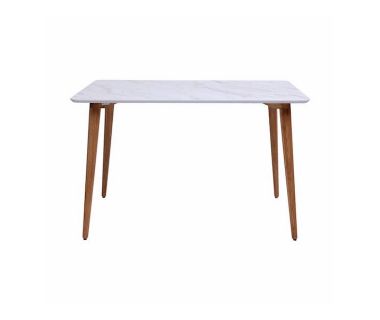 Дизайнерський стильний стіл Dan 120 х 80 HPL Arpa 3346 Ker / дуб, преміум, ручна робота