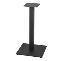 Опора для стола Quadro h-725 500х500/8 мм черная