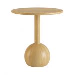 Столик кофейный дизайнерский Bolla (Бола) натуральный дуб