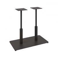 Опора для стола Ibiza Soft Double h-725 750х400/6 мм черная