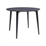 Дизайнерский стильный стол Dan d-100 HPL Arpa 3408 Losa / черный, премиум, ручная работа