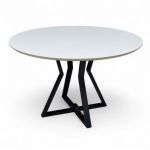 Стол круглый дизайнерский Sigma (Сигма) из дерева d-110.