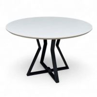 Стол круглый дизайнерский Sigma (Сигма) из дерева d-110.