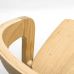 Дизайнерський стильний стілець барний Floki new натуральний дуб / твердий, преміум, ручна робота