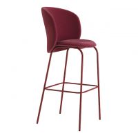 Стілець дизайнерський барний Lilo (Ліло) Exclusive Sangria