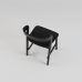 Стул деревянный дизайнерский Floki (Флоки) New черный жесткий в интернет магазине мебели "Меблі Даром"