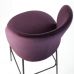 Стул дизайнерский полубарный Lilo (Лило) винный вельвет