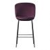 Стул дизайнерский полубарный Lilo (Лило) винный вельвет