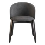 Стул деревянный дизайнерский Rino (Рино) черный / Node 19