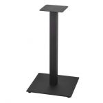 Опора для столу Quadro h-725 500х500 / 8 мм чорна