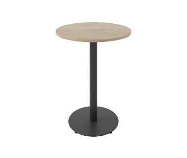 Дизайнерский стильный стол Soul light d-60 черный металл/дуб ДСП (текстура), премиум, ручная работа Дизайнерский стильный стол Soul light d-60 черный металл/дуб ДСП (текстура), премиум, ручная работа