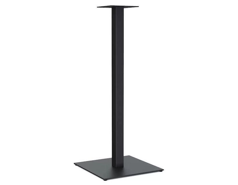 Опора для стола Quadro h-1080 450x450/8 мм черная