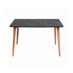 Дизайнерский стильный стол Dan 140 х 80 HPL Arpa 3408 Losa/дуб, премиум, ручная работа