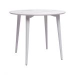 Дизайнерский стильный стол Dan d-90 HPL Arpa 3346 Ker/белый, премиум, ручная работа