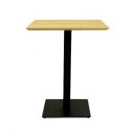 Дизайнерский стильный стол Tetra 50х50 черный, премиум, ручная работа