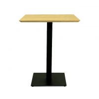 Дизайнерский стильный стол Tetra 50х50 черный, премиум, ручная работа