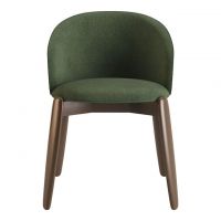 Стул деревянный дизайнерский Rino (Рино) черный орех / Node 12