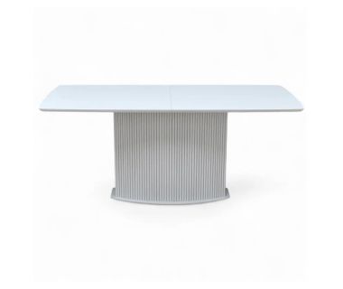 Стіл дизайнерський прямокутний розкладний Shark (Шарк) 140х80-90+40