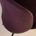 Стул дизайнерский Lilo (Лило) винный вельвет