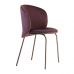 Стул дизайнерский Lilo (Лило) винный вельвет