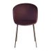 Стул дизайнерский Lilo (Лило) винный вельвет