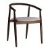 Стул деревянный дизайнерский Mamont (Мамонт) черный орех / Superior 02 в интернет магазине мебели "Меблі Даром"