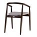Стул деревянный дизайнерский Mamont (Мамонт) черный орех / Superior 02 в интернет магазине мебели "Меблі Даром"