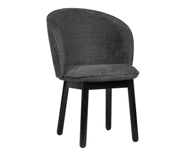 Стул деревянный дизайнерский Stitch Comfort (Стич Комфорт) черный / Superior 19