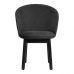 Стілець дерев'яний дизайнерський Stitch Comfort (Стіч Комфорт) чорний / Superior 19