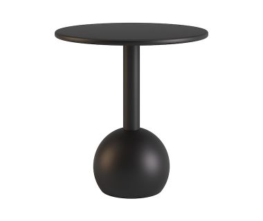 Столик кофейный дизайнерский Bolla (Бола) эксклюзив черный RAL 9005 МДФ