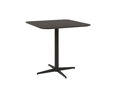 Дизайнерський стильний стіл Spring в шпоні чорний дуб 80х80, преміум, ручна робота