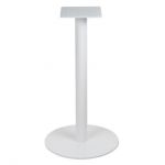 Опора для столу Kolo h-725 d-500 / 8 мм біла