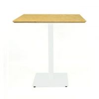 Дизайнерский стильный стол Tetra 70х70 белый, премиум, ручная работа