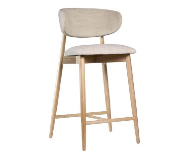 Стул деревянный дизайнерский полубарный Panda New (Панда Нью) натуральный ясень / Superior 02 Стул деревянный дизайнерский полубарный Panda New (Панда Нью) натуральный ясень / Superior 02