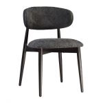 Стул деревянный дизайнерский Panda New (Панда Нью) черный / Anthology 19 black